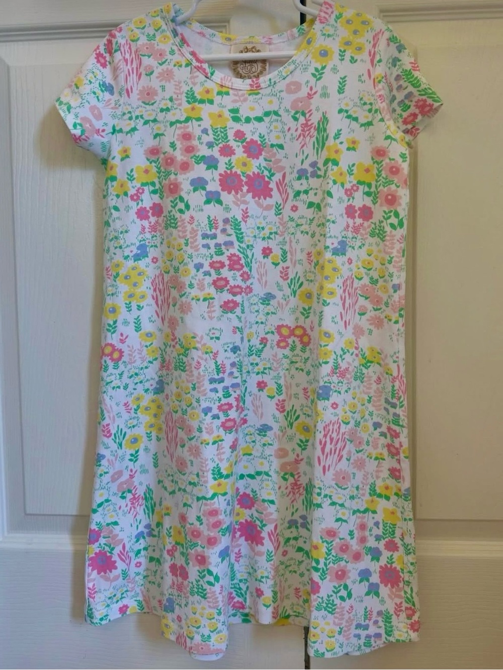 EUC Beaufort Bonnet TBBC floral Polly dress size 12